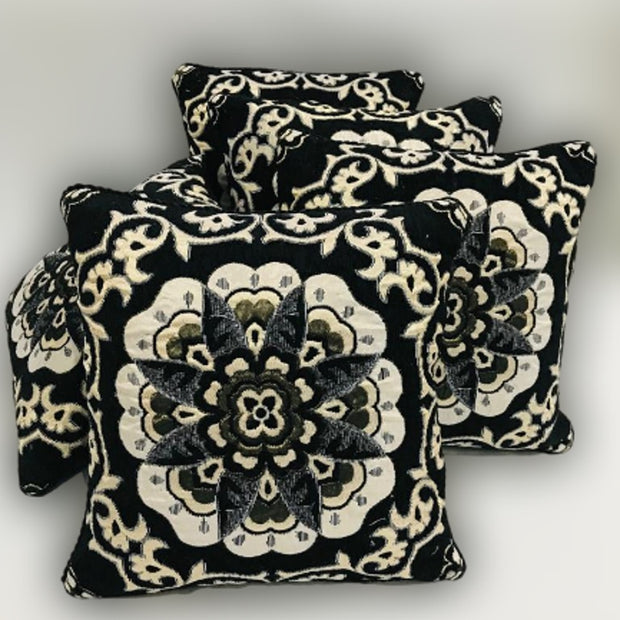 velvet jackard cushion cover.VJC06