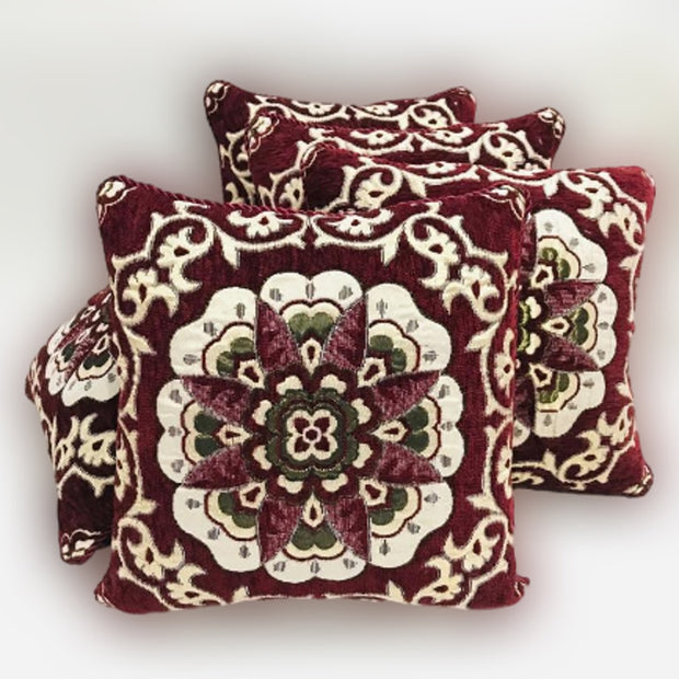 velvet jackard cushion cover.VJC09