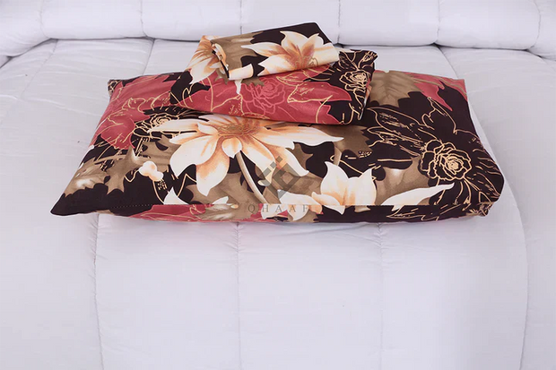 Cryta Cotton Bed Sheet - King - 3pcs - CSB276