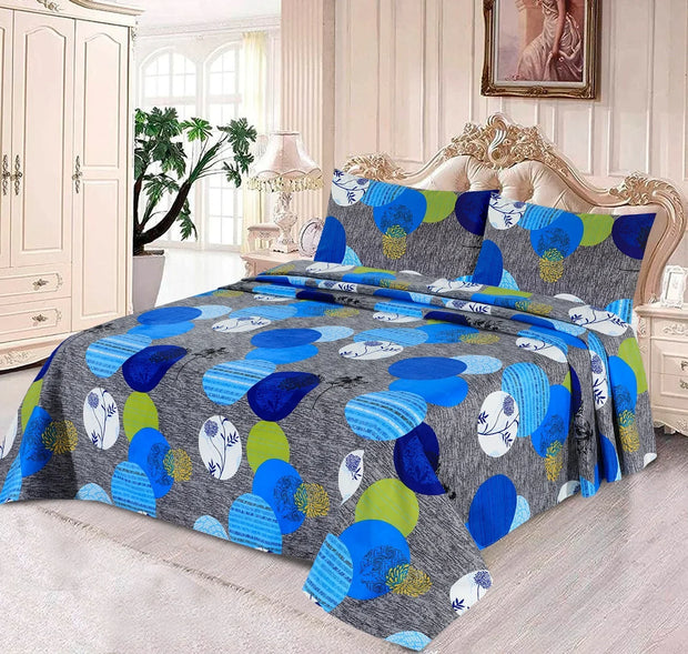 Cryta Cotton Bed Sheet - King - 3pcs - CSB285