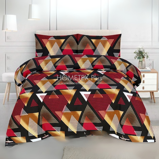 Cryta Cotton Bed Sheet - King - 3pcs - CSB390