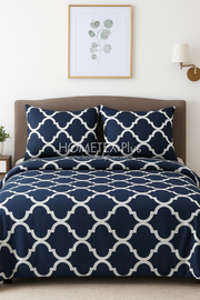 Cryta Cotton Bed Sheet - King - 3pcs - CSB396