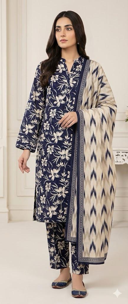 Bana Doriya Winter - 3pcs - WPC222