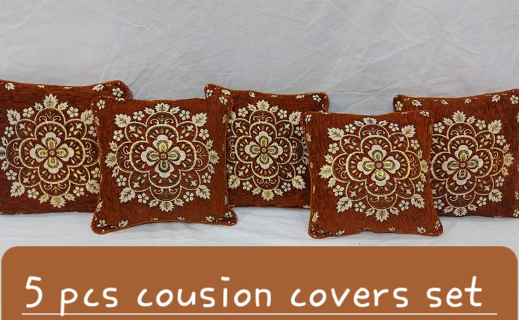 velvet jackard cushion cover.VJC38