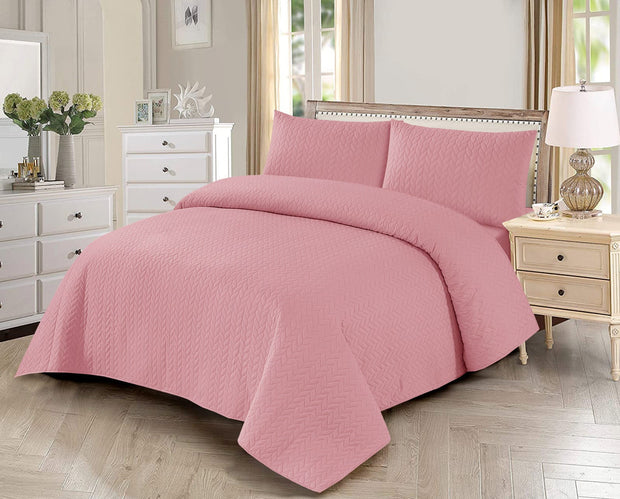 Luxury Quilted Bed Spread 3Pc -LQS703