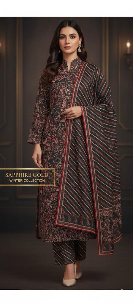 Bana Doriya Winter - 3pcs - WPC227