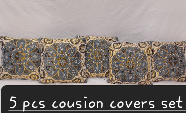 velvet jackard cushion cover.VJC23