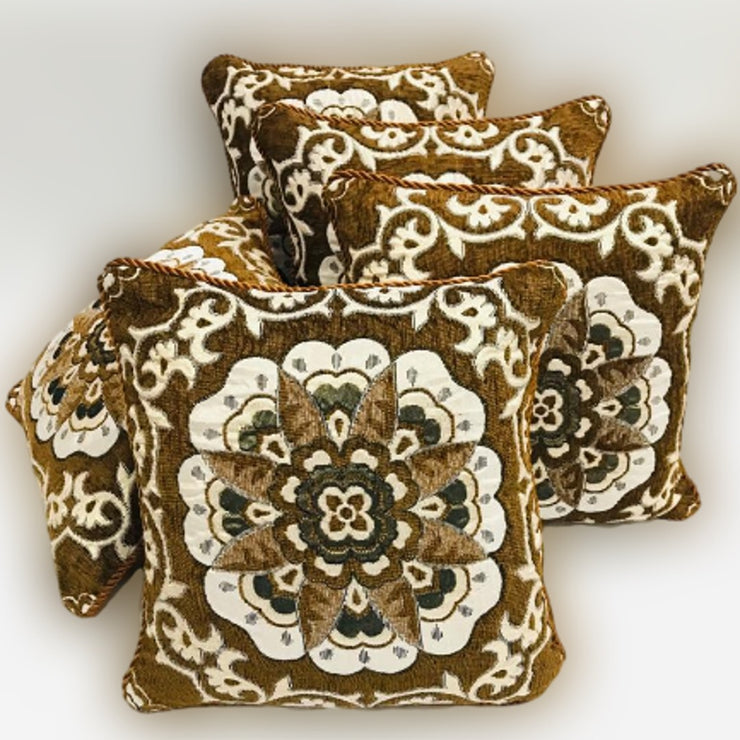 velvet jackard cushion cover.VJC10