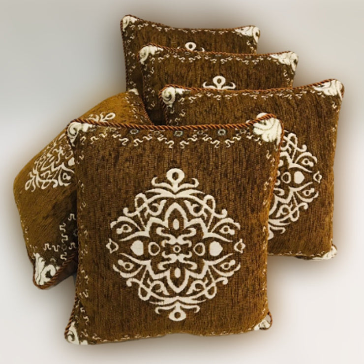 velvet jackard cushion cover.VJC25