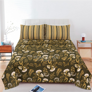 Dexuro Pure Cotton Bed Sheet - King - 3pcs - DBS291