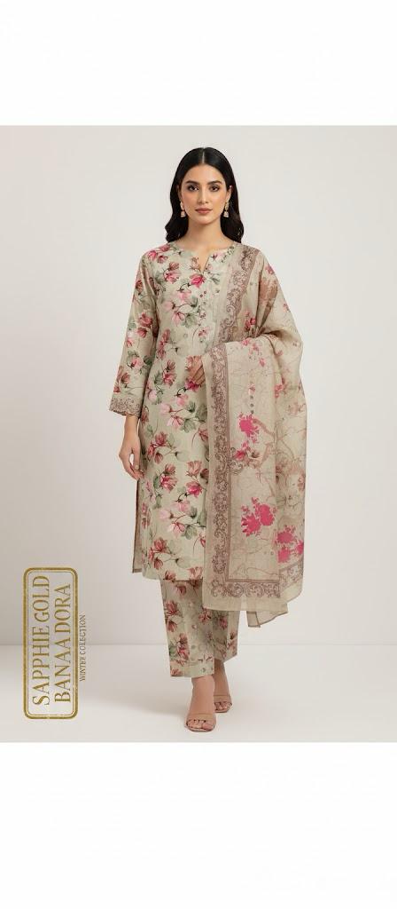 Bana Doriya Winter - 3pcs - WPC234