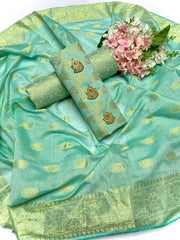 Banarsi Lawn Jacquard- Unstitched - 3pc - BLJ33