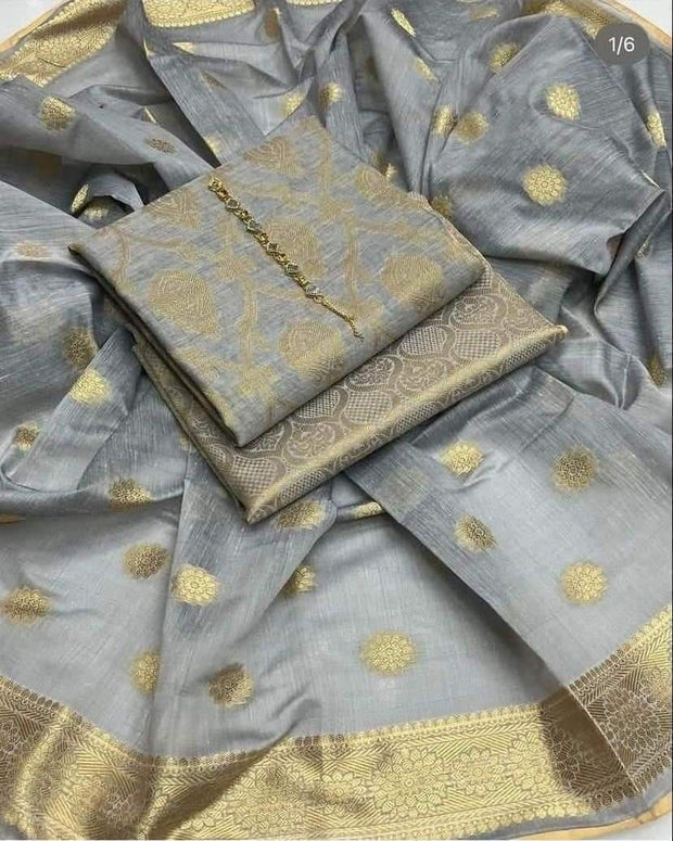 Banarsi Lawn Jacquard- Unstitched - 3pc - BLJ35