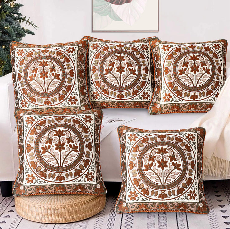 velvet jackard cushion cover.VJC30