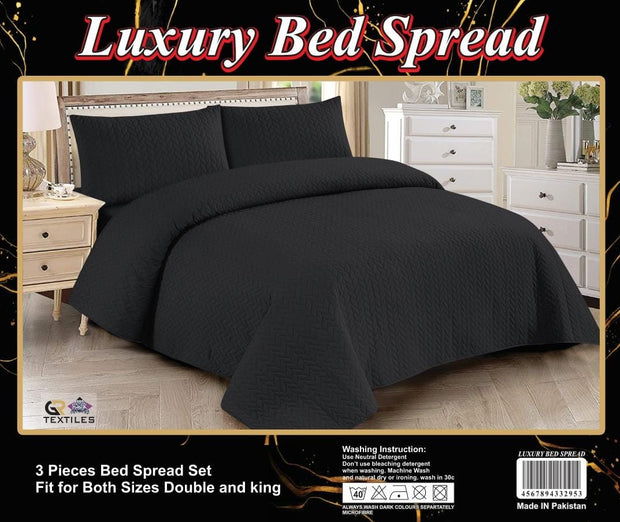 Luxury Quilted Bed Spread 3Pc -LQS-709