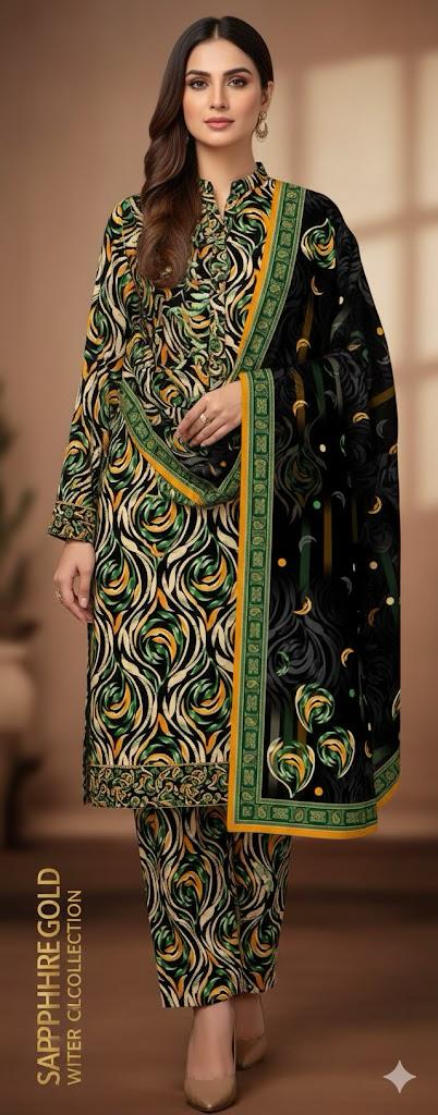 Bana Doriya Winter - 3pcs - WPC236