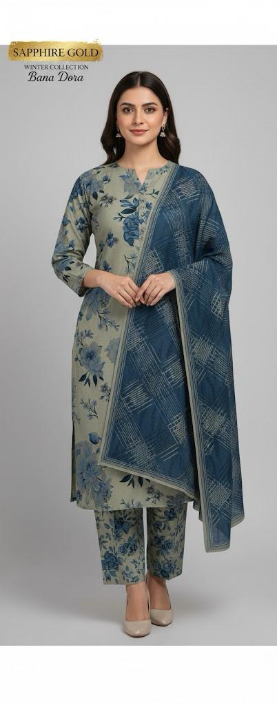 Bana Doriya Winter - 3pcs - WPC239