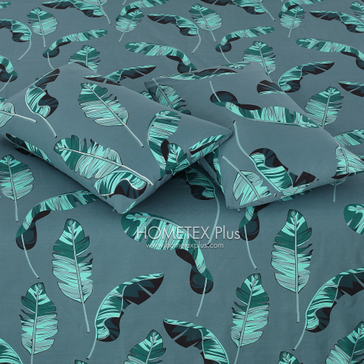 Dexuro Pure Cotton Bed Sheet - King - 3pcs - DBS298