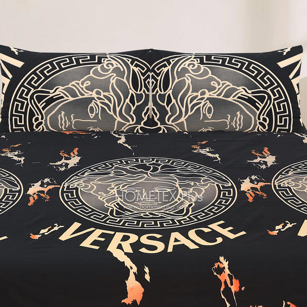 Dexuro Pure Cotton Bed Sheet - King - 3pcs - DBS303