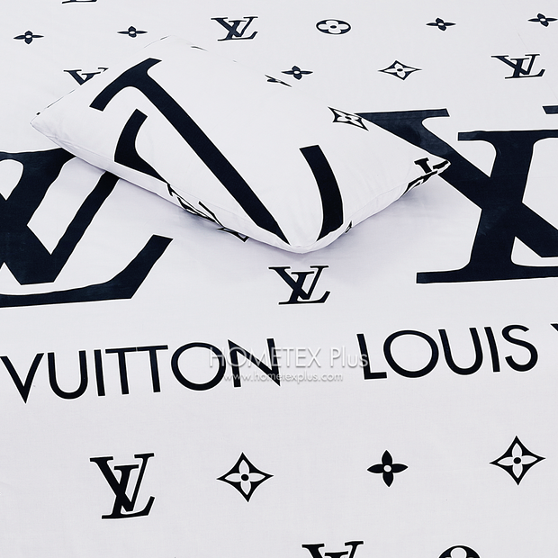 Dexuro Pure Cotton Bed Sheet - King - 3pcs - DBS304