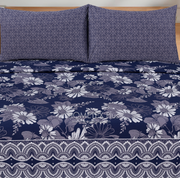 Dexuro Pure Cotton Bed Sheet - King - 3pcs - DBS313