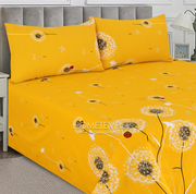 Dexuro Pure Cotton Bed Sheet - King - 3pcs - DBS319