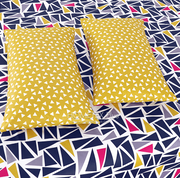 Dexuro Pure Cotton Bed Sheet - King - 3pcs - DBS323