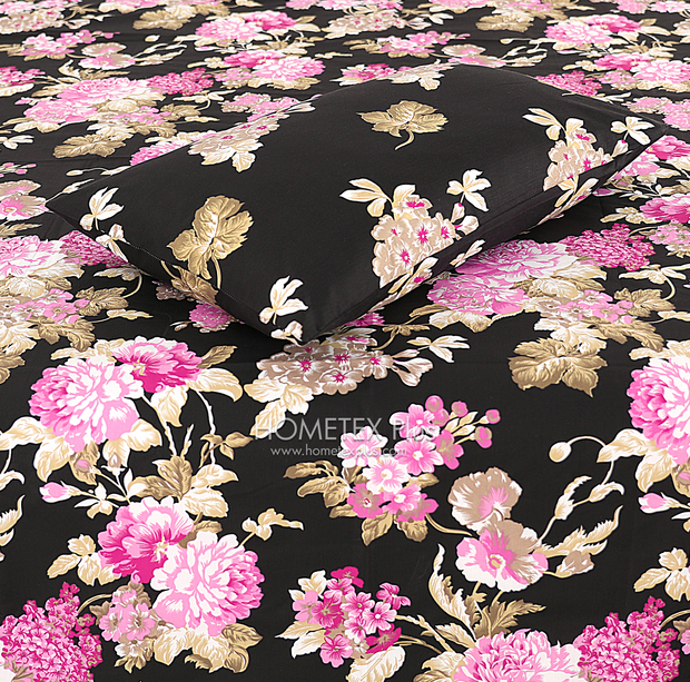 Dexuro Pure Cotton Bed Sheet - King - 3pcs - DBS329