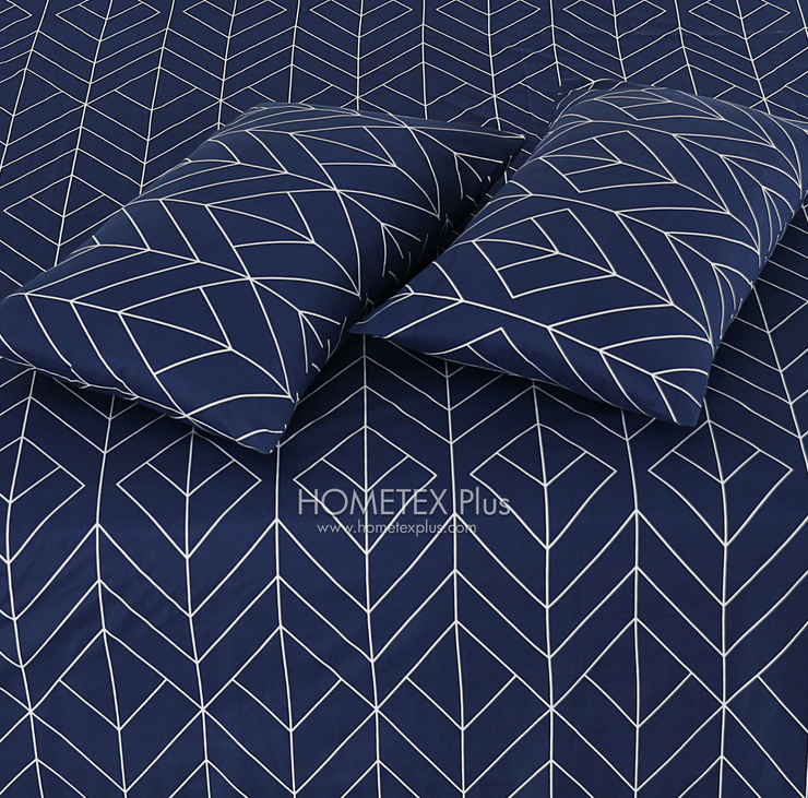 Dexuro Pure Cotton Bed Sheet - King - 3pcs - DBS331