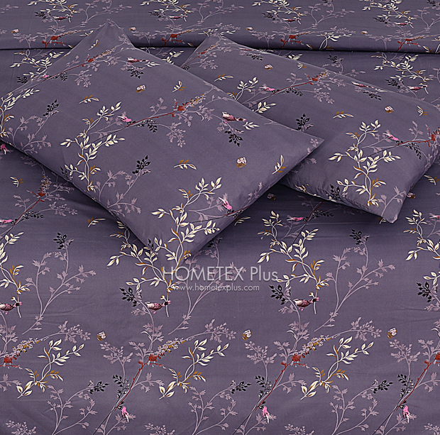 Dexuro Pure Cotton Bed Sheet - King - 3pcs - DBS335