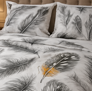 Dexuro Pure Cotton Bed Sheet - King - 3pcs - DBS346