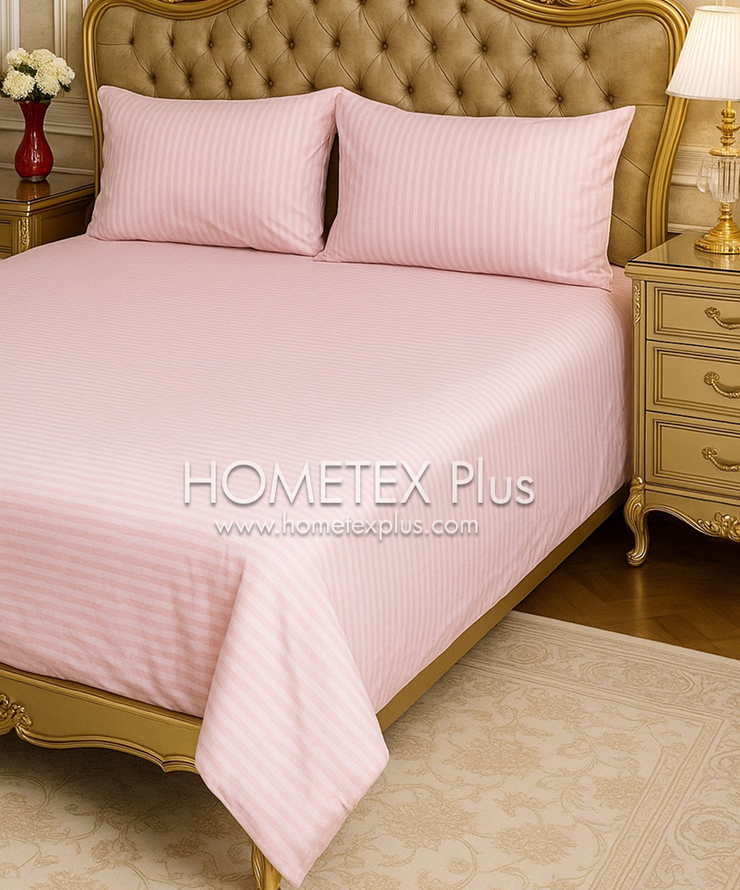 Dexuro Pure Cotton Bed Sheet - King - 3pcs - DBS357