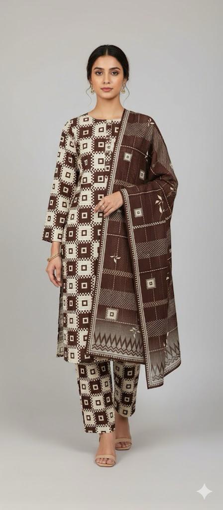 Bana Doriya Winter - 3pcs - WPC240