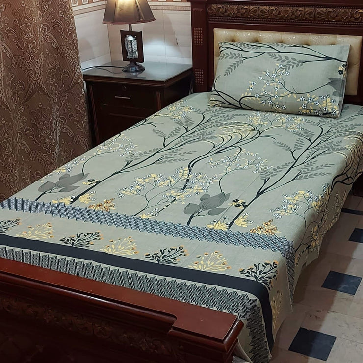 Cryta Cotton Bed Sheet - Single - LBS15