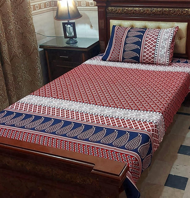 Cryta Cotton Bed Sheet - Single - LBS29