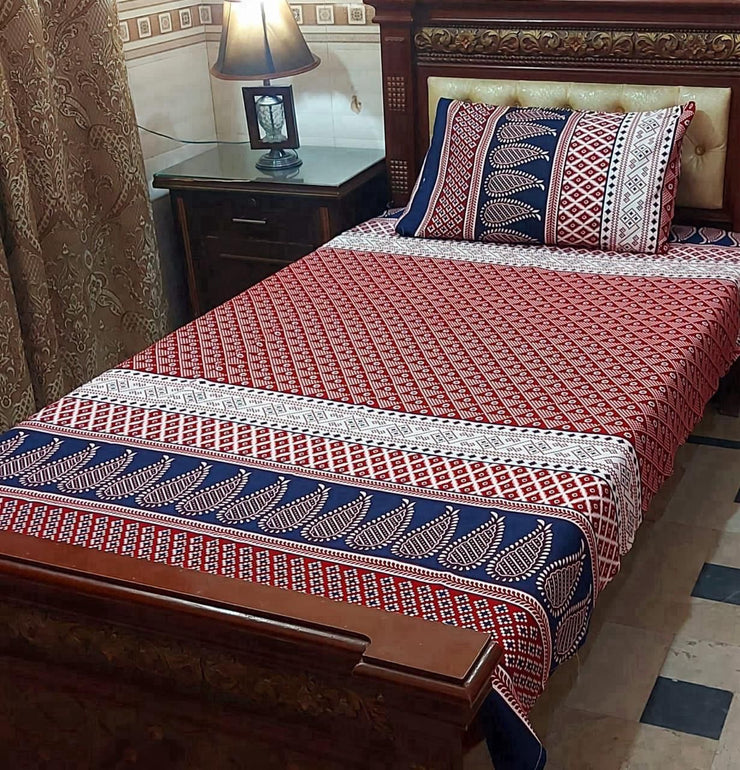 Cryta Cotton Bed Sheet - Single - LBS29