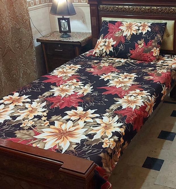 Cryta Cotton Bed Sheet - Single - LBS34