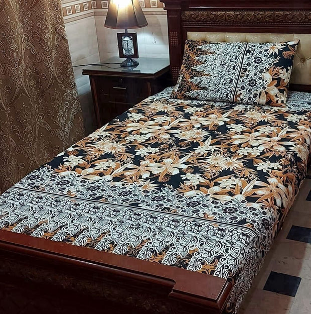 Cryta Cotton Bed Sheet - Single - LBS35