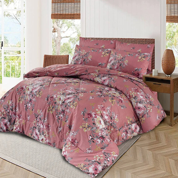 Dalessa Winter Quilt Set - Razai Set - 6pcs - CQS78